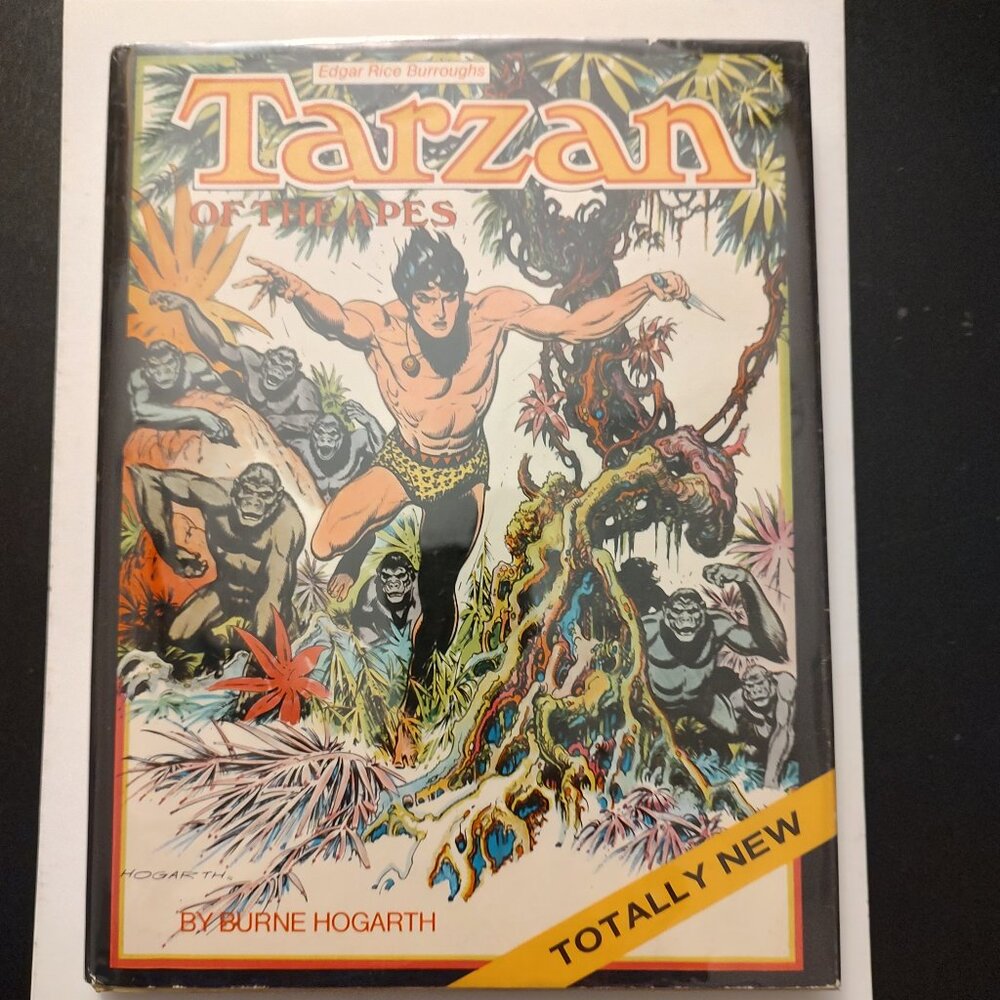TARZAN OF THE APES 1ST PRINT 1972 HARDCOVER BY BURROUGHS HOGARTH WATSON-GUPTIL